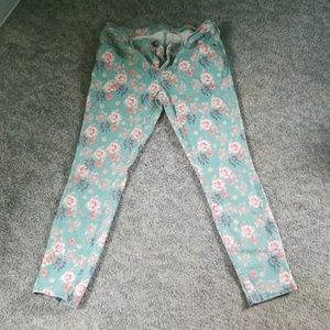Size 13 Floral Jeans